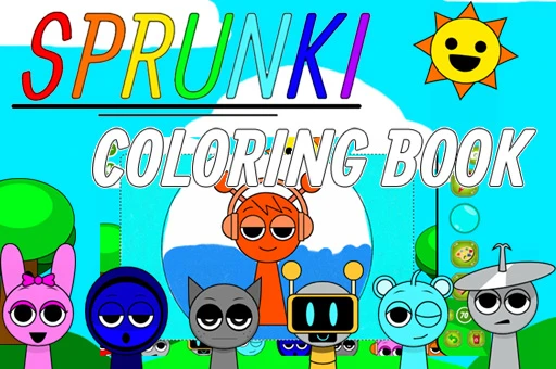 Sprunki Coloring Books - Sprunki Game